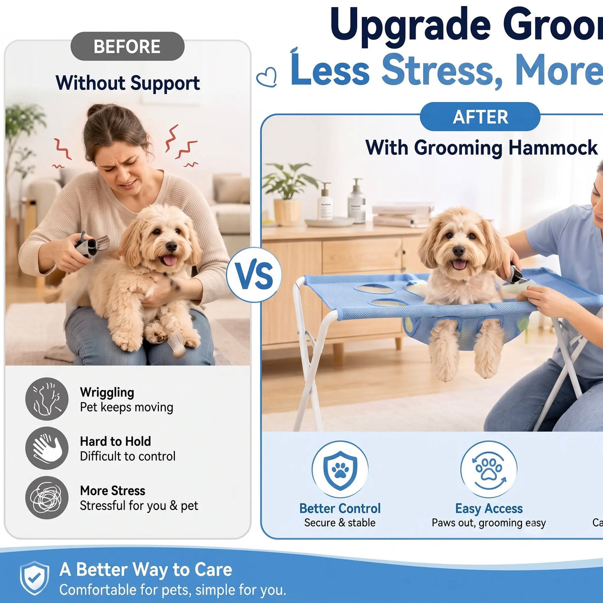 Pet Grooming Hammock